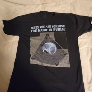 Halo CE when you see someone you know in public mens L shirt